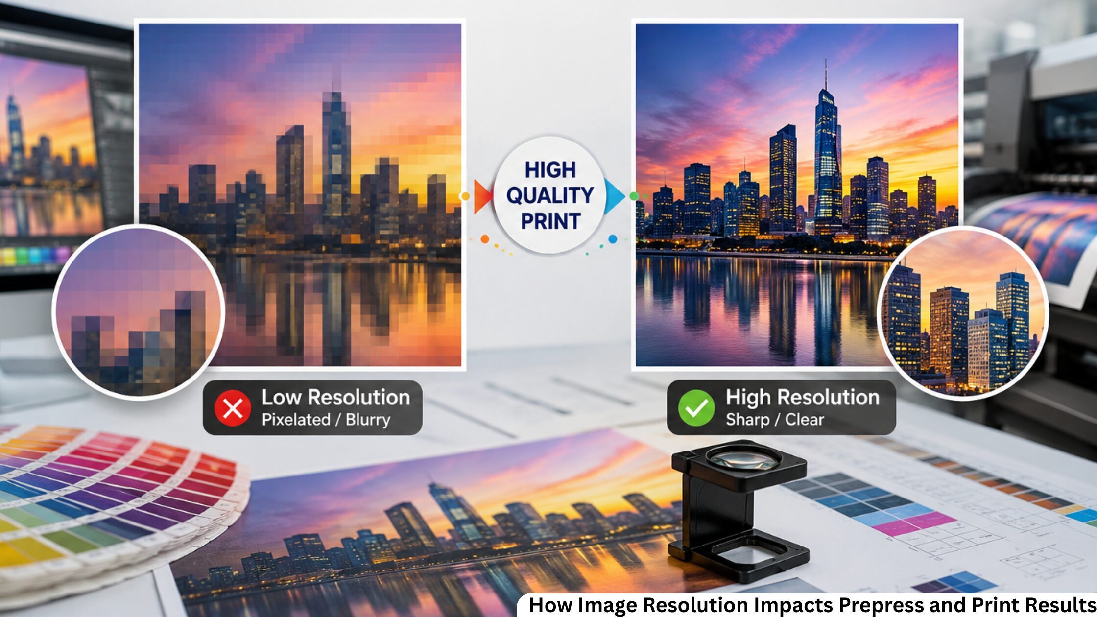 How Image Resolution Impacts Prepress and Print Results